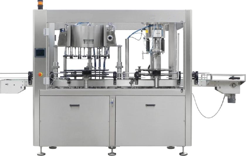 MONOBLOCK FILLING/CROWN CAPPER/ROPP CAPSULES - 400 BpH - Uks, Inc