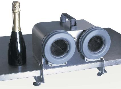 SEMI-AUTOMATIC BENCH CAPSULER FOR CHAMPAGNE CAPSULES