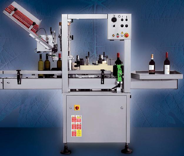 AUTOMATIC LABELLER FOR AUTOADHESIVE FRONT/BACK LABELS (same reel) 2000 BpH